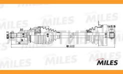 ������ L Renault Logan I/Sandero 1.2-1.6 04- ���. ��� ABS Miles GC01112 GC01112 ����