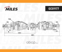 ������ L Hyundai Santa Fe 2.7 06-12 Miles GC01177 GC01177 ����