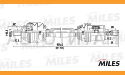 ������ R AUDI A3, Skoda Octavia II/III/Yeti, VW Golf 5/6/7/Jetta III/IV/Passat B6/Touran 03-15 Miles GC02006 GC02006 ����
