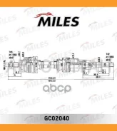 ������ R Citroen C4/Peugeot 307 1.4-1.6 00- ����. Miles GC02040 GC02040 ����