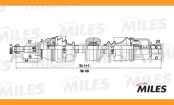 ������ R Renault Logan I/Sandero 1.2-1.6 04- ����. ��� ABS Miles GC02112 GC02112 ����