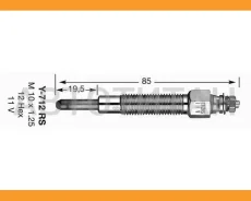 ����� ����������� 6140 NGK Y712RS Y712RS ����