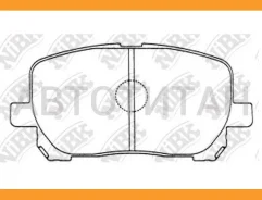 ������� ��������� �������� | ����� ����/��� | Pontiac VIBE ���������, Toyota Avensis Verso (_M2_) | Ipsum, NOAH/VOXY (_R6_), Matrix (_E13_) NIBK PN147...