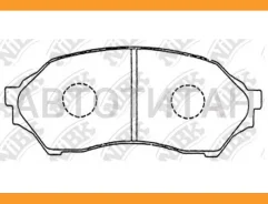 ������� ��������� �������� Mazda Familia 1998-2004 PN5425 NIBK PN5425 PN5425 ����