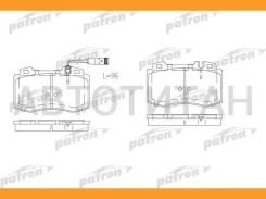 ������� ��������� �������� ������ Mercedes-BENZ: M-Class 98-05, S-Class 98-05, S-Class ���� 99-06, SL 98-01 Patron PBP1426 PBP1426 ����