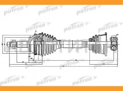 ������� ������� ��� Renault: Master II ������� 2.5 D/2.8 dTI 98- PDS1407 ����