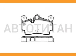 ������� ����. ���. Porsche Cayenne 9/02-, VW Touareg 2.5-5.0 10/02- Remsa 099600 099600 ����
