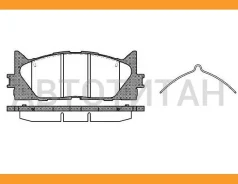 ������� ����. ���. Toyota Camry 2.4/3.0/3.5 07- 123300 ����