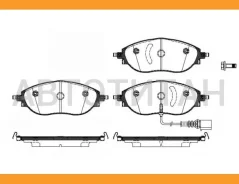 ������� �������� � VW Passat 1. �4TSI-2. �0TSI/3. �6FSI/1. �6TDi-2. �0TDi 10 1470 01 Remsa 147001 147001 ����