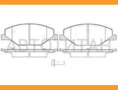 ������� �������� ��������131,6�17,7�52,2 Skoda Fabia 1.2, VW Polo RUS 1.6 12 1553 00 Remsa 155300 155300 ����