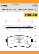 ������� ������ KIA CEED HB 09-12, Sportage (JE/SL) GP1187 GP1187 ����