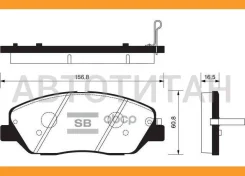 ������� ��������� Hyundai Santa FE (CM)/(SM) 05-/KIA Sorento (XM) 09- �������� SP1246 SP1246 ����