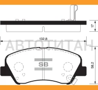 ������� ��������� Hyundai Solaris 10-/KIA RIO 11- ���. SP1399 SP1399 ����