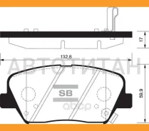 ������� ��������� �������� Hyundai Santa Fe 10, Kia Sorento 11 SP1424 SP1424 ����