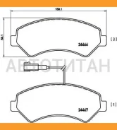 ������� �������� Peugeot Boxer, Citroen Jumper, FIAT Ducato (250) 06- SP1716A SP1716A ����