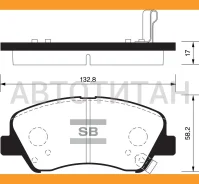 ������� ��������� �������� Renault Laguna II 1.6i/1.8i/1.9DCi 01 ���� 15 SP1840 SP1840 ����
