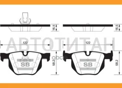 ������� ��������� �������� BMW E60 2.0i-4.5i/3.0D 03 SP2157 SP2157 ����