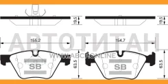 ������� ��������� �������� BMW E60/E61 2.0i/2.3/2.5 03 SP2159 SP2159 ����