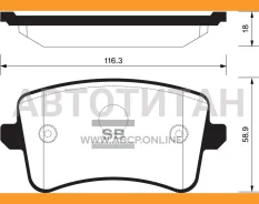 ������� ��������� AUDI A4/A5/Q5 1.8-3.2 07- ������ SP2146 SP2146 ����