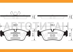 ������� �������� �. BMW E87/E90/E91 1.8/2.0i/2.0D 04 SP2160 SP2160 ����