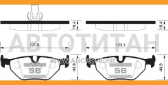 ������� �������� ������ BMW E34 1.8-2.5TD 89-97/E32 3.0-5.0 85-94 SP2167 SP2167 ����