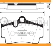 ������� ��������� Volkswagen Touareg 03/Porsche Cayenne 03 ������ SP2198 SP2198 ����