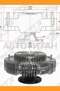 ���������� Toyota LAND Cruiser 80,100 1F# 92- SAT ST1621066020 ST1621066020 ����