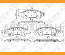 ������� ��������� (�������) Ford Ranger USA 06-11 / Mazda BT-50 06-15 SAT ST1723538, �������� ST1723538 ����