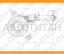 �������� ����� ��������� Nissan Almera/Qashqai/Renault Logan 1,5D/1,6i SAT ST3062000Q0J ST3062000Q0J ����
