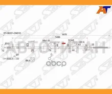 ���� ������� NS Sunny/Pulsar/Almera GA13/14/15/16, B14/N15 2WD 94-, -LH (-Antiskid) SAT ST365310M010, ����� ST365310M010 ����
