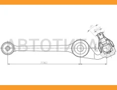����� FR ������ Toyota DUET/Daihatsu Storia/YRV 98- RH SAT ST4806897401, ������ �������� ST4806897401 ����