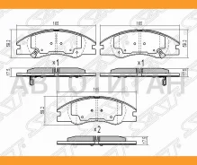 ������� ��������� (�������) Kia Cerato 04-10 / Cerato Koup 08-14 SAT ST581012FA20, �������� ST581012FA20 ����