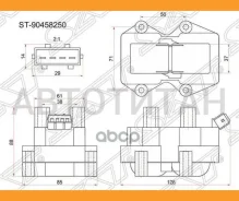������� ��������� OPEL Vectra A/B/C 94-05 (������) ST90458250 ����