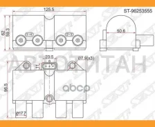 ������� ��������� Chevrolet AVEO 06-/Captiva 06-/Cruze/Lacetti T18 05-/Daewoo Matiz 05-/Lanos 97- SAT ST96253555 ST96253555 ����