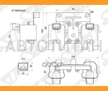 ������� ��������� Chevrolet AVEO 06-/Cruze 09- (������) SAT ST96453420 ST96453420 ����