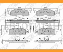 ������� ��������� (�������) Mercedes-Benz M-Class 97-05 SAT STA1634201220, �������� STA1634201220 ����