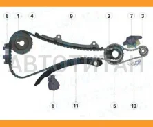 �������� ��� ������ ���� ��� Nissan QR20DE/QR25DE 05- TK-NS212-G SAT TKNS212G TKNS212G ����