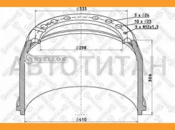 ����. ������� ����.410x220/240 H=306 d=298/335 n10x23 Omn MB/Neoplan Stellox 8500031SX 8500031SX ����