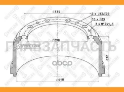 ����. ������� 410x180 Shaanxi F2000/F3000, MAN F2000/90/M2000/90/TGA Stellox 8500019SX 8500019SX ����