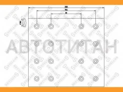 �������� ����. � ����. STD 8��.19063 21.2-13.2(420x200)(93685/L10 6.35x15.9 128)Omn DAF 19063, 0356561, 0682427, 1806639, 0683279, 0682426, 0683278, 0...