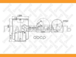 ������������� �� ����. 2����. M16 ����.84- 1��. M12 �������. MAN TGA 4882N1P05, 81436006036, 34882K 9048821SX ����