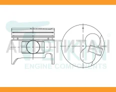 ������ (�-� 4 ��) 050 Toyota DYNA 150/Toyoace G15 3L 95-99 46256A050 ����