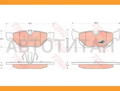 ������� ����. ���. BMW 3 (E90) 01/05- 1 (E87) 09/04- GDB1626 ����