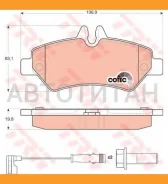������� �������� ����. MB Sprinter 209CDi-324CDi, VW Crafter 30/35 2.5TDi 06 GDB1697 GDB1697 ����