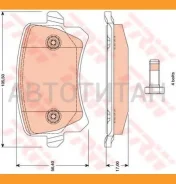 ������� ����. ���. VW Tiguan 1.4/2.0 09/07- TRW GDB1763 GDB1763 ����