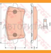 ������� �������� � Audi A4/A5 1.8TFSi-3.2FSI/2.7TDi 07 GDB1765 1343 00 [8K0698451] GDB1765 ����