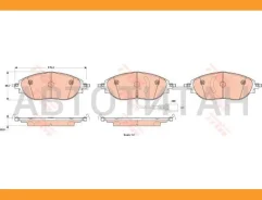������� ����. ���. /���. AUDI S3 quattro 2.0 11.12- SEAT Alhambra 1.4-2.0 06.10-/ Leon 1.4,2.0 Cupra 10.13- Skoda Octavia 1.2-2.0 11.12- VW CC 1.4-3.6...