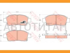������� ����. ���. /���. Toyota Yaris 99- GDB3218 ����