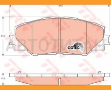 ������� ����. ���. Toyota RAV 4 III 2.0 VVTi/2.2 D-4D/2.2 D-CAT 03/06 GDB3424 ����