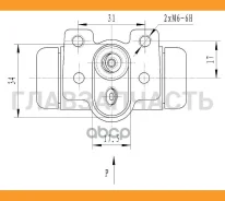 ������� ��������� ��� �/� Honda Civic VII (00-)/Suzuki Jimny (98-) ������ ������ d=19�� | ��� ���� | Honda Civic VII (00-)/Suzuki Jimny (98-) CF2547 �...